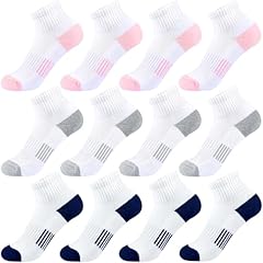 12 Pairs, 4grey+4navy+4pink