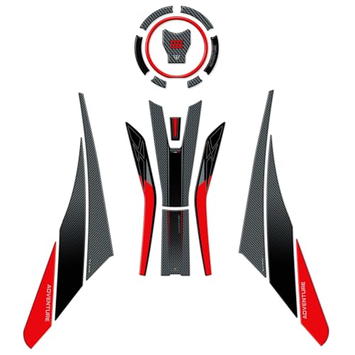 Kit autocollant moto antidérapant avec protection grip de réservoir Morbidelli T1002VZ 2024-2026