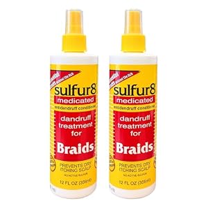 Sulfur 8 Dandruff Treatment for Braids 12 oz (Pack of 2) – Medicated