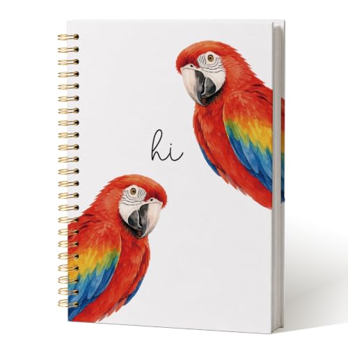 Cute Parrot Spiral Notebook