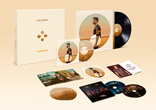 Pablo Alborán - La Cuarta Hoja (BOX DELUXE LP + CD + 2 CD 'Directo Gira Teatro 2022 + Postal + 4 Posavasos + Christmas Con 'Rasca y Gana') [Vinilo]