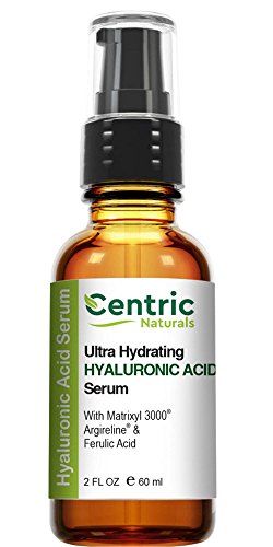 Best Hyaluronic Acid Serum For Face, Neck, Body - Hyaluronic Acid Vitamin C, Matrixyl 3000, Argireline & Ferulic Acid - Increase Skin Hydration Up To 90%, Reduce Fine Lines And Wrinkles