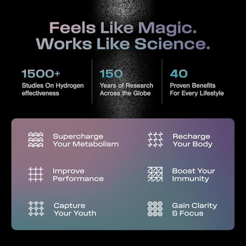 Echo Go+ Hydrogen Water Bottle - Water Ionizer Up to 4.5PPM - SPE & PEM Hydrogen Water Generator - Alternative to Hydrogen Water Pitcher - Black Hydrogenated Water Bottle - Image 5