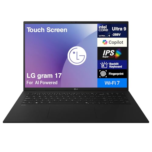 Image of LG gram 17 AI Copilot+ Business Laptop 17.0 inch Touchscreen IPS WQXGA Display