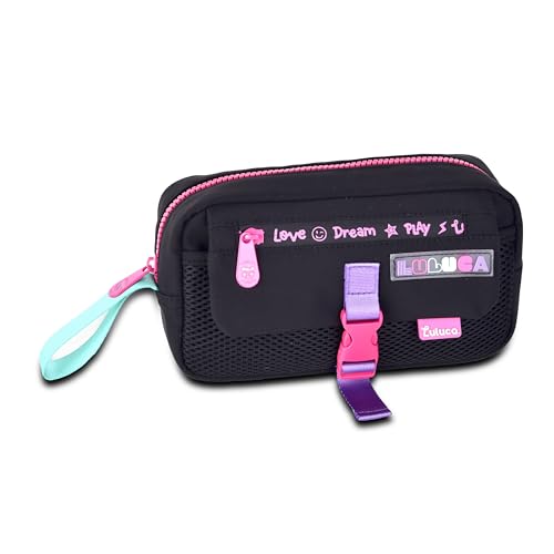 Estojo escolar Juvenil Da Youtuber Luluca PRETO