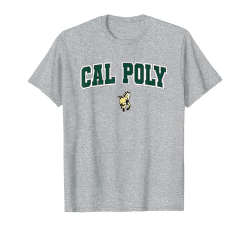Cal Poly Mustangs Arch Logo T-Shirt