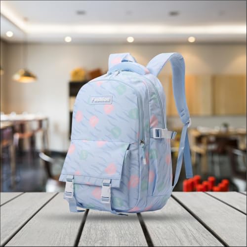 Image of Tinytot 30 Litre Japanese Korean Style School Bag Water-Resistant Laptop & Travel Backpack - Unisex Large 18 Inches Multipurpose Student Backpack for Boys & Girls, Men & Women