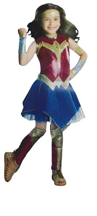 KKALAKRITI Wonder Women Cartoon Chracter Fancy Dress | Costume for Girls (7-8 Yr) (B0D5HLX5QC) Amazon Price History, Amazon Price Tracker