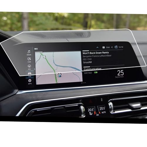 Film de protection en verre trempé pour navigation BMW X5 G05 et X7 G07