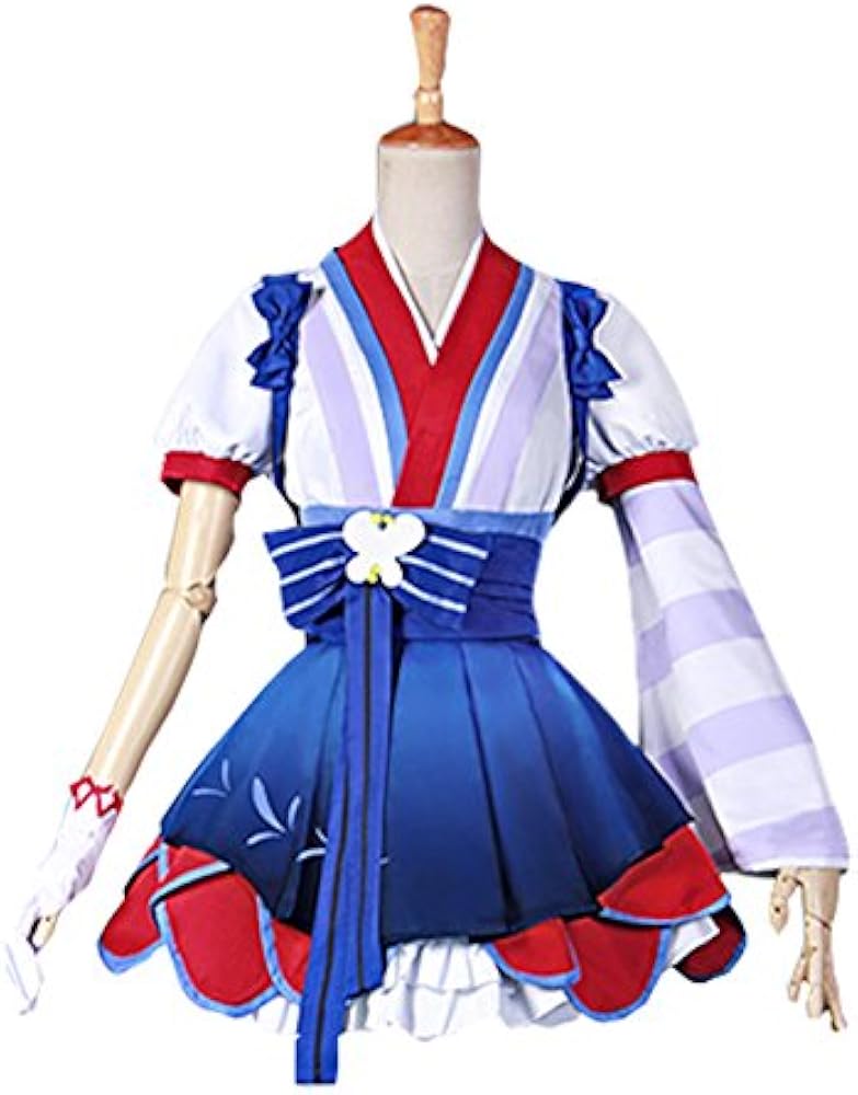 Amazon.co.jp: 未熟DREAMER コスプレ衣装 津島善子 Aqours アクア