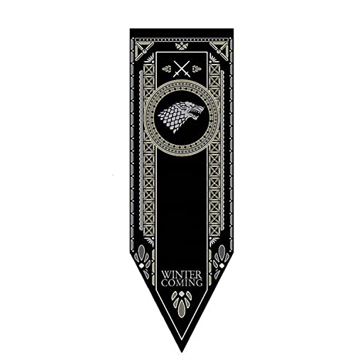 [150CM X 46 CM] gift for game banner throne s House Banner,gift for game banner throne s House poster, Stark Flag for Bar House Party Decoration