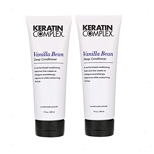 Keratin Complex Vanilla Bean Conditioner (Pack of 2), 7 Oz