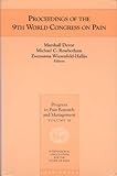 wetter wiesenfelden saulburg  Proceedings of the Ninth World Congress on Pain (Progress in Pain Research and Management Series Vol. 16)