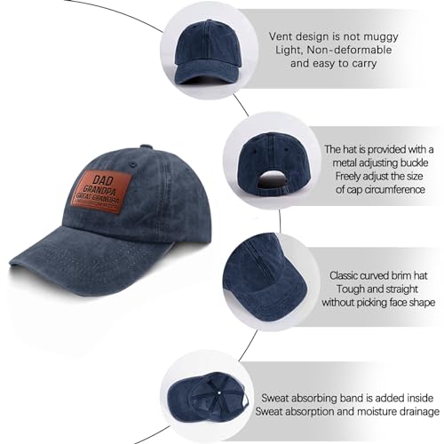 Image of Philysonic Great Grandpa Hat-Grandpa Baseball Cap Great Grandpa Gifts