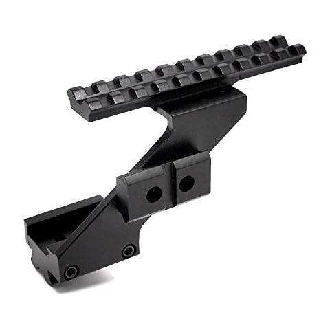 KEENZO Top & Bottom 11mm Extension to 20mm Tactical Scope Bases Extend Mount Hunting Rail Mount Dovetail Weaver Picatinny Rail Adapter Cover