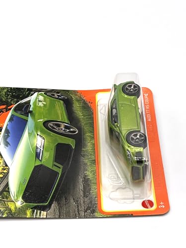 Audi TT RS Coupe Matchbox 2023 Verde 1:64 miniatura 3
