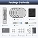 GRAUGEAR Cooling & Dust Protection Upgrade for PS5 Pro/PS5 Slim, PS5 Pro/Slim M.2 SSD Heatsink Cover with Fan Dust Filter and Port Plugs, Prevent Overheating and Dust Buildup (PS5 Pro/PS5 Slim)