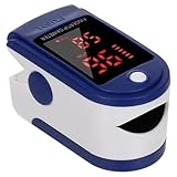 Oxímetro Digital Weemsbox Medidor Pulsação e Saturação de Oxigênio no Sangue Pulso Pilha Portátil