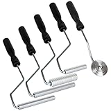 Fiberglass Roller Tools Kit, HNBun 5pcs Bubble Paddle Tool Fiberglass Resin Laminating Bubble Roller...