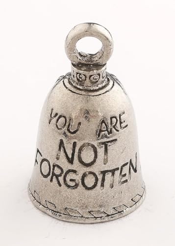 Image of Guardian Bell Good Luck Bell w /Keyring & Black Velvet Bag | Motorcycle Bell | Lead-Free Pewter | Made in USA