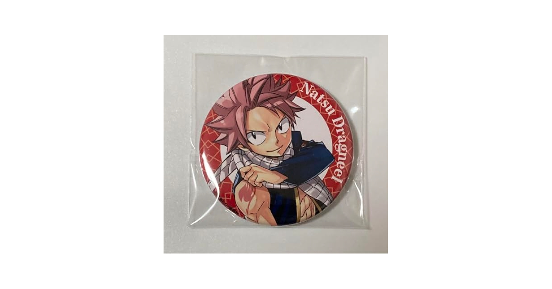 Amazon.co.jp: フェアリーテイル 版画展 缶バッジ ナツ ミラ