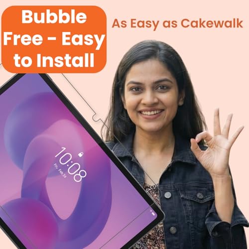 Image of Tough Lee Tempered Glass for Lenovo Idea Tab Plus 12.1 inch 2025 Screen Protector Guard for Lenovo Idea Tab Plus 12.1 Inch 2025 Tablet - 1 Pack (Easy Installation, Anti-Scratch, Anti-Smudge)
