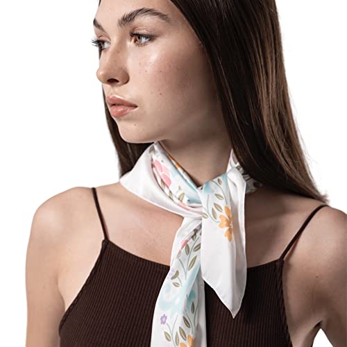 Catholic Veil Head Scarf - Bandana Style Chapel Veils Catholic Mass - Marian Floral Mantilla for Church4