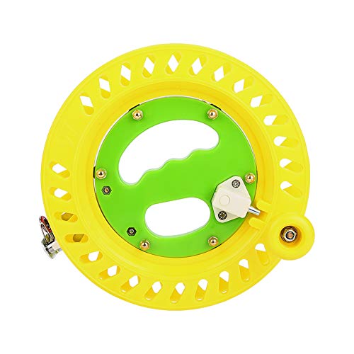 great-fyl Kite String Reel Winder Durable Plastic Fishing Kite Line Carrete Carrete Carrete portabobinas Herramienta Accesorio 22 cm