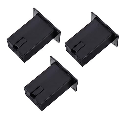 Totority Guitar Battery Compartment Active Bass Battery Box Durable Material No Metal Included