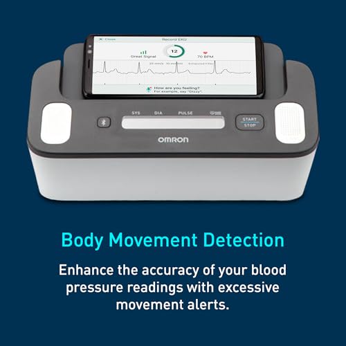 OMRON Complete 2-in-1 Blood Pressure Monitor + EKG for Home Use & Upper Arm Blood Pressure Cuff - #1 Doctor & Pharmacist Recommended Brand - Clinically Validated - Connect App - Image 5