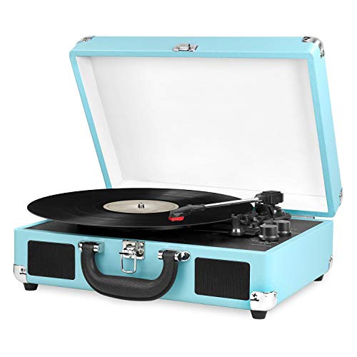 Bluetooth phonographes Belt-Drive 3 Vitesses Turntable Haut-parleurs stéréo, Vinyle à Carte SD/Clé USB et avec Radio AM/FM - Les Beatles, Paul McCartney, John Lennon, RIngo Starr, George Harrison Bluetooth phonographes Belt-Drive 3 Vitesses Turntable Haut-parleurs stéréo, Vinyle à Carte SD/Clé USB et avec Radio AM/FM