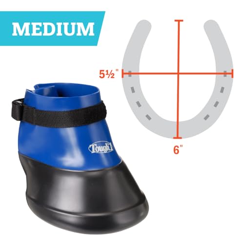 Image of Tough 1 Hoof Saver Boot, Royal Blue, Medium