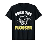 Photo Gallery fear the flosser dentista denti dente filo interdentale maglietta Photo Gallery fear the flosser dentista denti dente filo interdentale maglietta