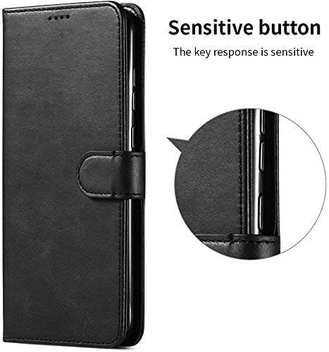 Image of TOUCCH Flip case for iQOO Z9s 5G| Leather Finish Cover & Flexible Stand Design | Card and Money Pocket | Black