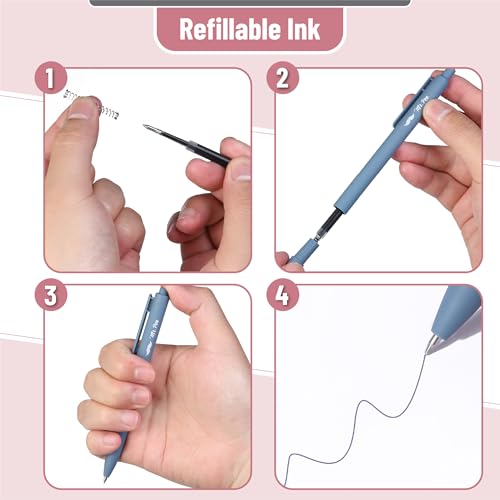 Image of Mr. Pen- Retractable Gel Pens, 12 Pack, Assorted Color Ink