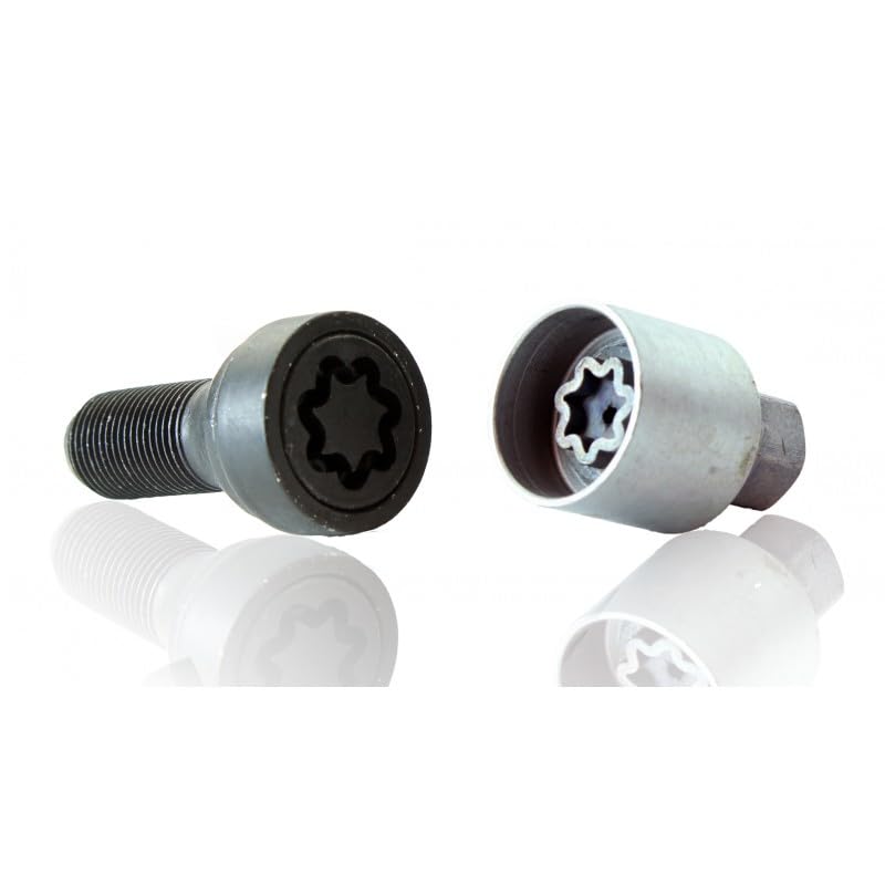 Fits VW T6 Transporter Models 2015 To 2020 Heyner Germany Stil Block PRO Locking Wheel Nuts M14x1.5 Set 4 Locks Thatcham Quality Assured Bolts 299/5 - View #6