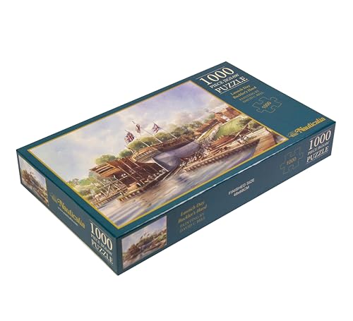 Nauticalia Launch Day Buckler's Hard by David Bell 1,000-piece Puzzle, Multicolor - Image 2