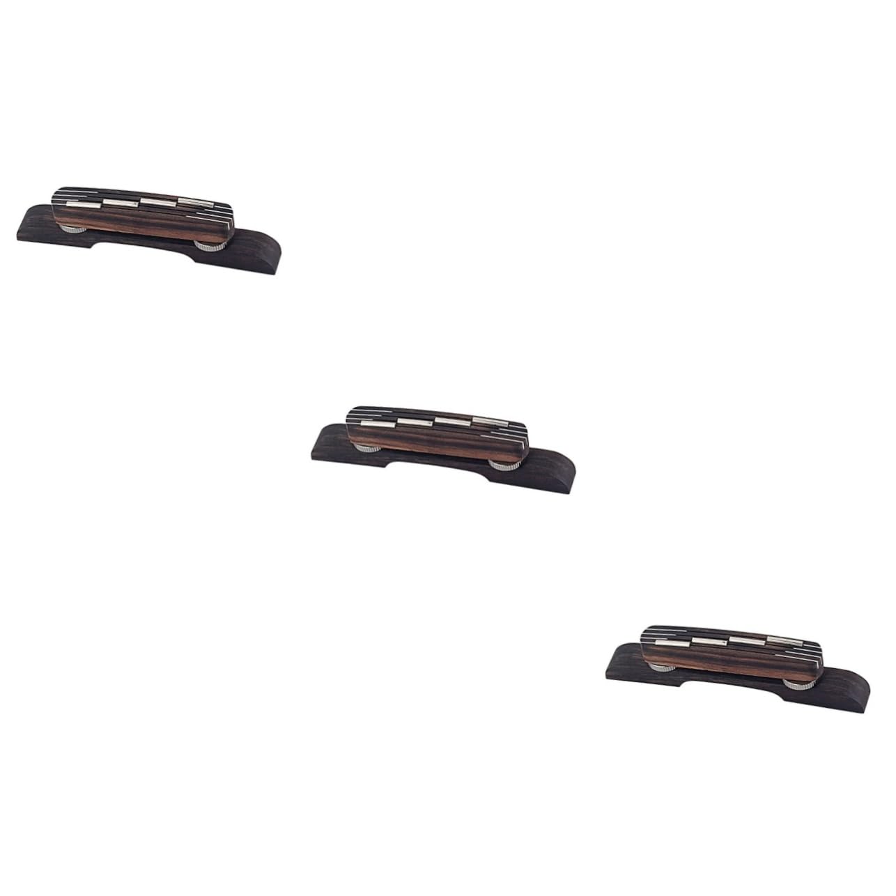 ibasenice Chevalet De Réglable Pour Mandoline Pont Lourd De Quatre Câbles Remplacement Pour Améliorer Action Des Cordes