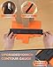 Hutigertech 67-Piece Laminate Flooring Tools Kit - Professional Wood Flooring Installation Kit with Knee Pads, Double-Ended Hammer, Pull Bar, Tapping Block, 10