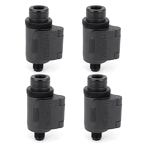 Hirisi Tackle Lot de 4 connecteurs de pêche à la carpe en aluminium pour pêche à la carpe - AQ211