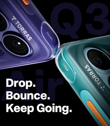 Image of TORRAS Ostand Q3 Air Original for S26 Ultra Case, 360 Magnetic Stand, MagSafe Compatible, Airbag Mil-Grade Drop Tested, Shockproof Galaxy S26 Ultra Back Cover, Violet Surge