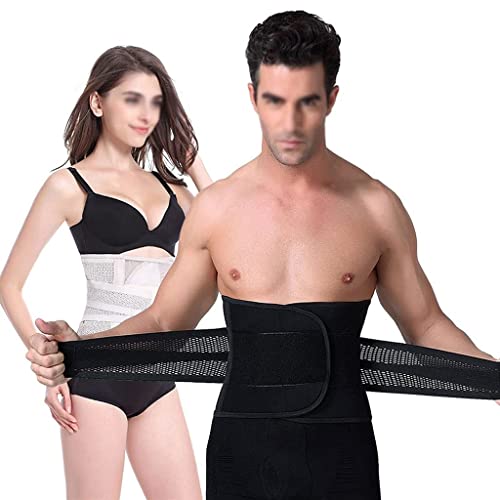 Faja Lumbar para aliviar el Dolor - Cinturón de Soporte Lumbar para Hombres y Mujeres, Corrector de Postura con descompresión