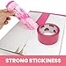 TAPEBEAR Pink Packing Tape with Dispenser, 1.88 Inch x 60 Yards Packaging Tape, 4 Refills Rolls Cute Decorative Moving Tape for Boxes, Shipping and Sealing