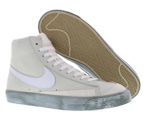 Nike Blazer Mid '77 VNTG We Reptile, Men's Basketball Shoe, Summit White White Ghost, 9 US