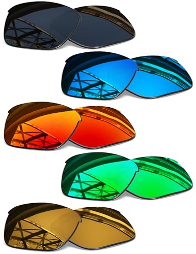 Image of Set of 5 Men's Replacement Lenses for Oakley Thinlink OO9316 Sunglasses Combo Pack S02