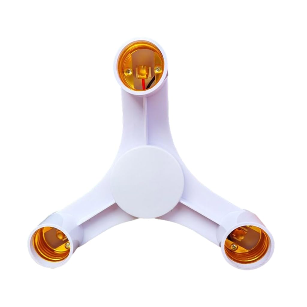 Tsophreniq 2/3/4/5/6/ Light Bulb Socket Splitter, E26/E27 Light Socket Adapter Conventer, Standard Base LED Bulb