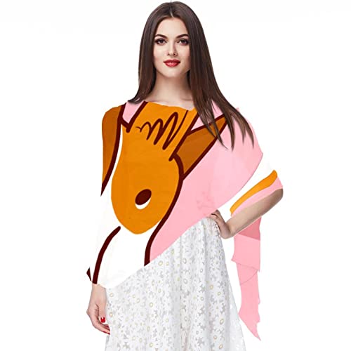 Foulard en mousseline de soie imprimé animal écharpe légère femme vert