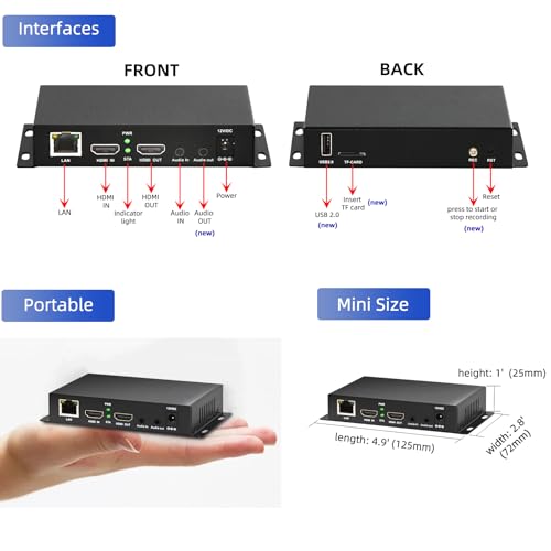 Smart professional streaming encoder product image