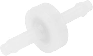 1/8" 3/16" 1/4" Inline Check Valve PVDF One Way Inline Check Valve For Fuel Gas Liquid Air Check Valves(3/16")