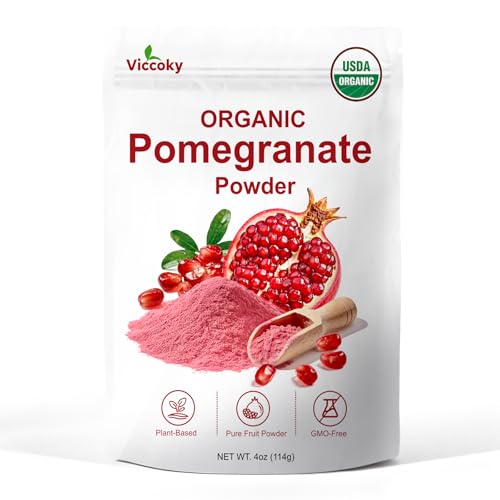 Organic Pomegranate Powder, Pure Pomegranate Juice Powder, Non GMO, Gluten